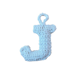 Crochet Alphabets Letters in White | Handmade