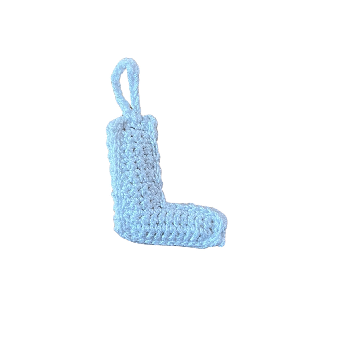 Crochet Alphabets Letters in White | Handmade