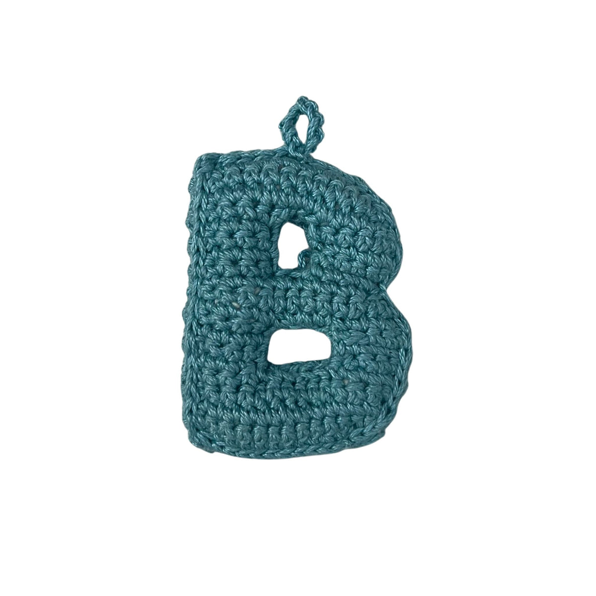 Crochet Alphabets Letters in Blue | Handmade