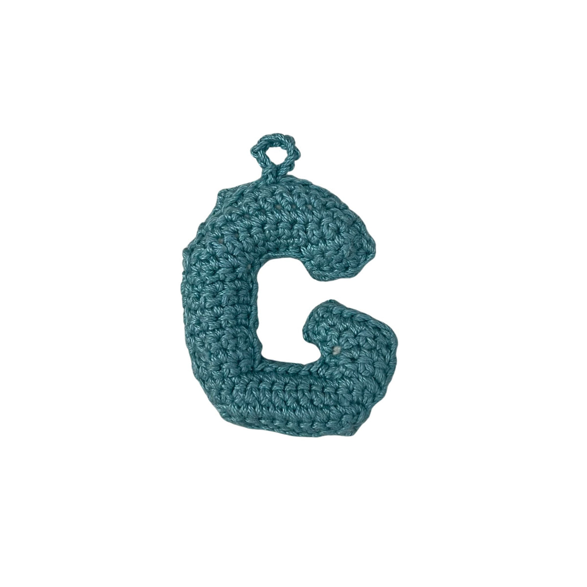 Crochet Alphabets Letters in Blue | Handmade