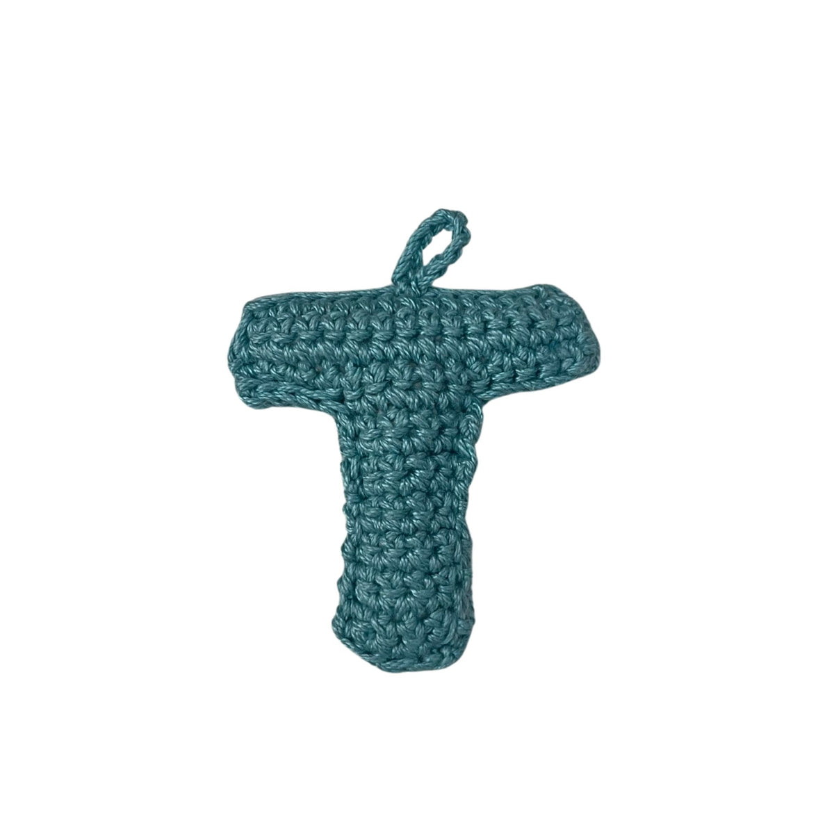 Crochet Alphabets Letters in Blue | Handmade